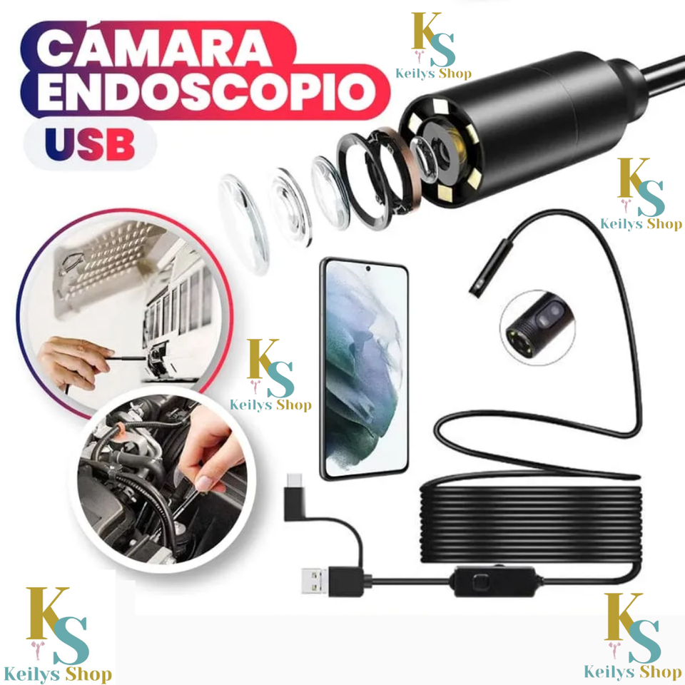 NUEVA CAMARA ENDOSCOPIA PARA CELULAR